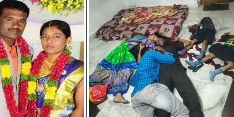 అప్పులు తీర్చలేక, సిద్దిపేట కలెక్టర్ గన్మెన్ కుటుంబాన్ని చంపి, కాల్చుకుని ఆత్మహత్య చేసుకున్నాడు