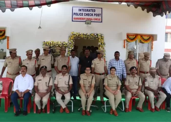 సింధు శర్మ అధ్యక్షతన ‘సంఘటన పోలీసు చెక్ పోస్ట్’పై ఉద్ఘాటన, IPS