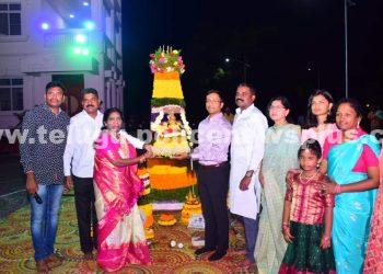 పువ్వులను పూజించడం తెలంగాణ గొప్ప సంస్కృతి: జిల్లా ఎస్పీ….