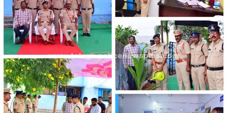 బీర్పూరు మాండల్ పొలిచె స్టేషన్ కీ ఎస్పీ అశోక్ కుమార్ గరి ఆకస్మిక తనిఖీ..!