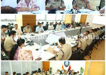 శాంతి భద్రతల దృష్యా అన్నిరంగాల అధికారులతో మీటింగ్ నిర్వహించిన సీపీ ఆనంద్…!