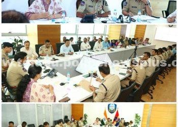 శాంతి భద్రతల దృష్యా అన్నిరంగాల అధికారులతో మీటింగ్ నిర్వహించిన సీపీ ఆనంద్…!