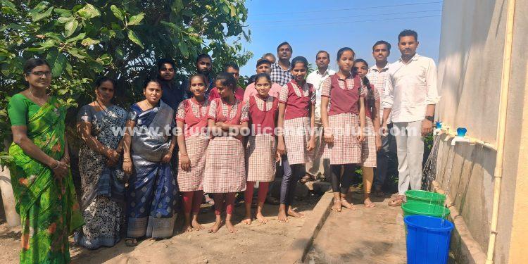 ప్రభుత్వ పాఠశాల విద్యార్థుల, నీటి కొరతను, తీర్చిన రేగుంట గ్రామస్తులు…!