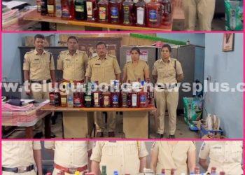 ట్రెయిన్ లో పట్టుబడ్డ 95 గోవా మద్యం బాటిళ్లు..!