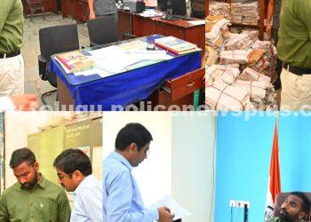 మెట్ పెల్లి రెవెన్యూ డివిజన్ కార్యాలయాన్ని ఆకస్మికంగా తనిఖీ చేసిన జిల్లా కలెక్టర్ బి,సత్య ప్రసాద్..!