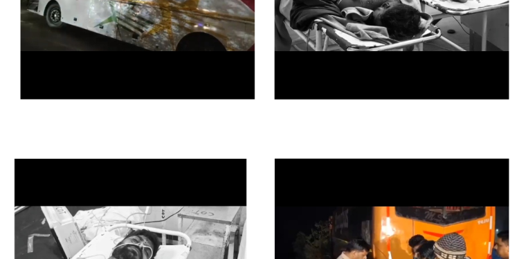 ఘోర రోడ్డు ప్రమాదం.. ఢీకొన్న రెండు ట్రావెల్స్ బస్సులు..!