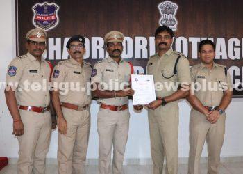 బయ్యారం ఎస్ఐ రాజ్ కుమార్ కు ఉత్తమ ప్రశంసా పత్రం…!