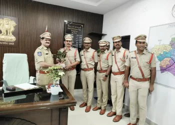 బాధ్యతలు చేపట్టిన పెద్దపల్లి జిల్లా డీసీపీ భూక్యా రామ్ రెడ్డి ఐపిఎస్.,