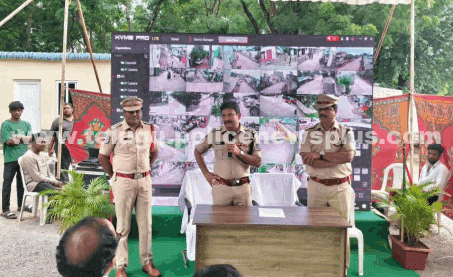IDA బొల్లారం పోలీస్ స్టేషన్ పరిధిలో 103 CCTV కెమెరాల ఏర్పాటు