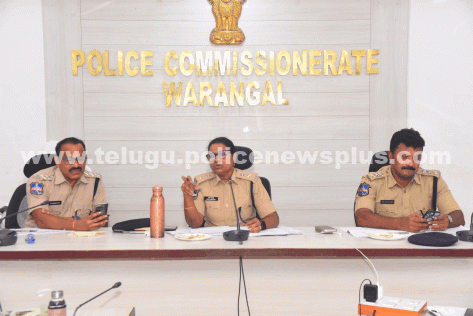 వరంగల్ సెంట్రల్ జోన్ డీసీపీ నేర పరిస్థితిని సమీక్షించారు; శాంతిభద్రతలపై దృష్టి సారించారు
