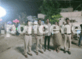 బతుకమ్మ వేడుకలను పర్యవేక్షిస్తున్న CI రవి కుమార్; మహిళల భద్రతకు భరోసా