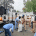 పట్టుబడిన గంజాయిని ధ్వంసం చేసిన పోలీసులు