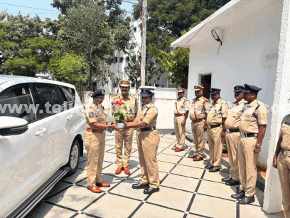 కాజీపేట ఏసీపీ కార్యాలయంలో సెంట్రల్ జోన్ డీసీపీ దారా కవిత వార్షిక తనిఖీ